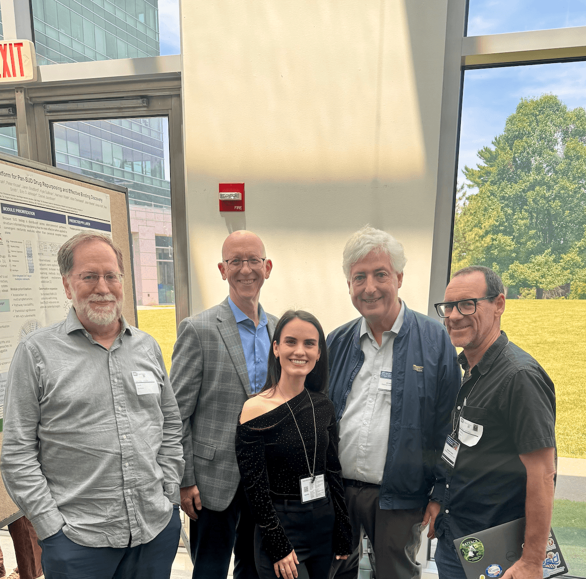 Drs. Sanchez-Roige & Courchesne-Krak Attend NIDA Genetics and Epigenetics Team Meeting